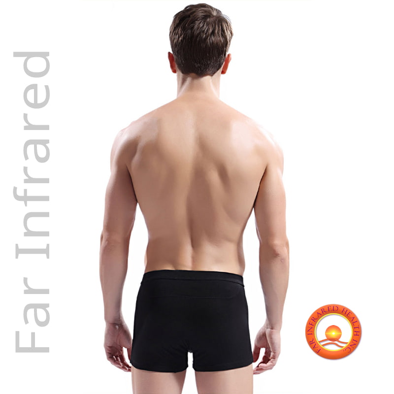 Rear View Bio-Ceramic Boxer Briefs for Men