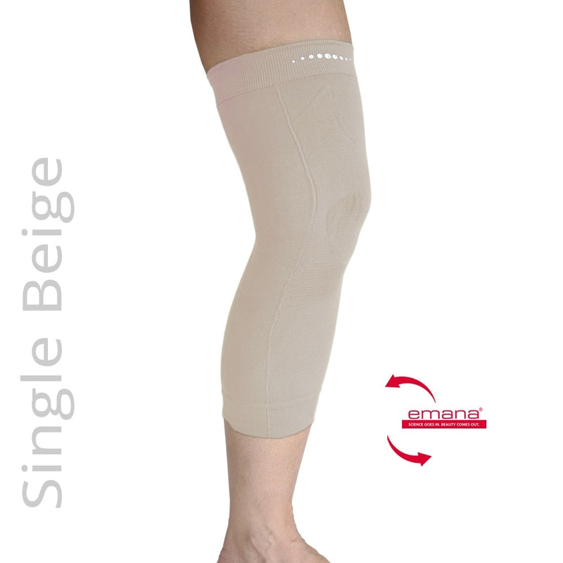Compression Infrared Knee Band in Beige - One - Emana Fiber