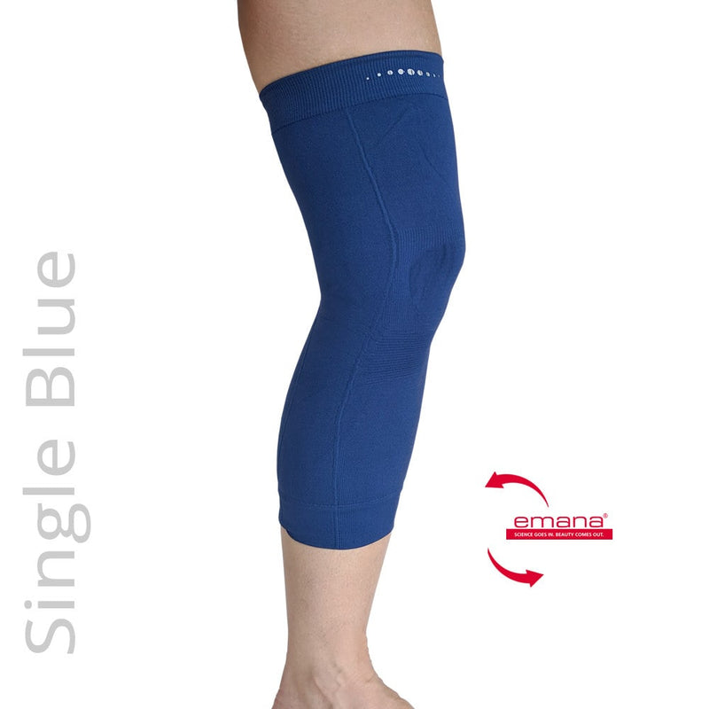 Compression Infrared Knee Band in Navy Blue - One - Emana Fiber