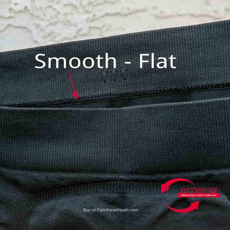 Closeup of Waistband - Thermal Leggings for Men Comfort Waistline