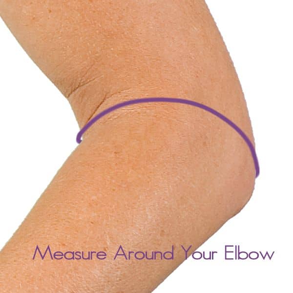 Measure around your Elbow for FIRMA Elbow Bands