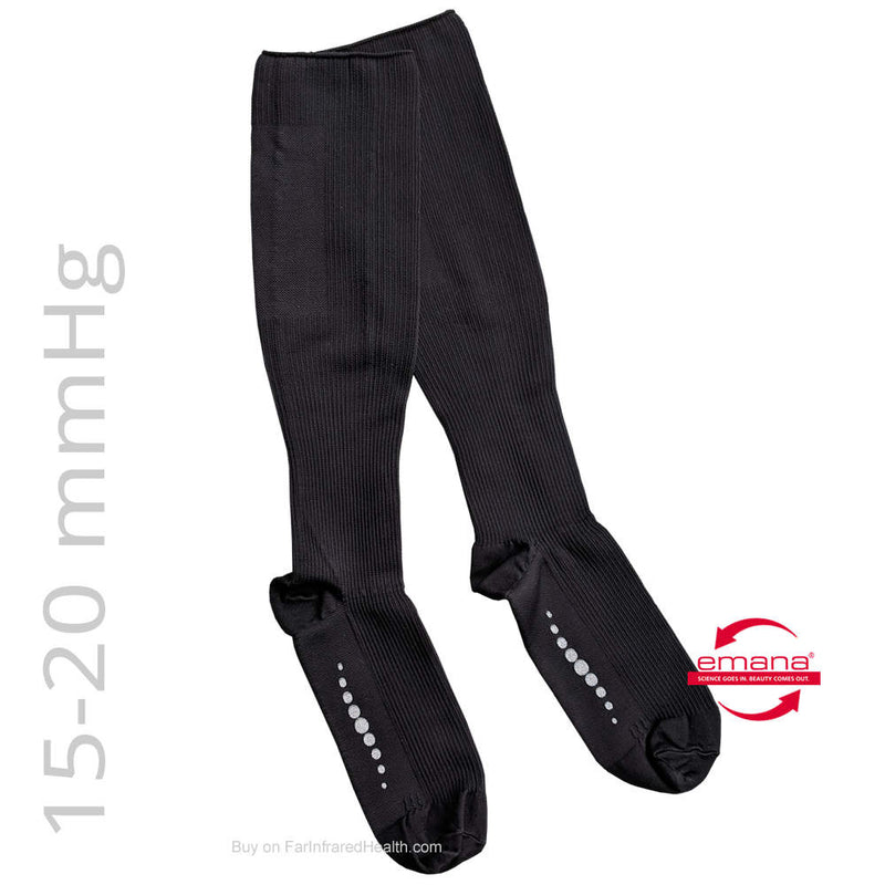 NEW:  15-20 mmHg Bioceramic Socks - Buy Infrared Varicose Vein Compression Socks