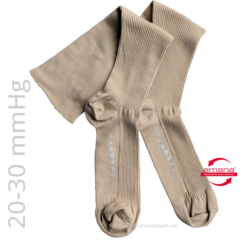 20-30 mmHg Medical Compression Infrared Socks (FIR) BioCeramic Socks –
