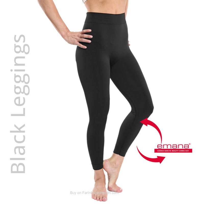 Buy Far Infrared Athleisure Wear - Circulation High Waist Leggings - Women Black