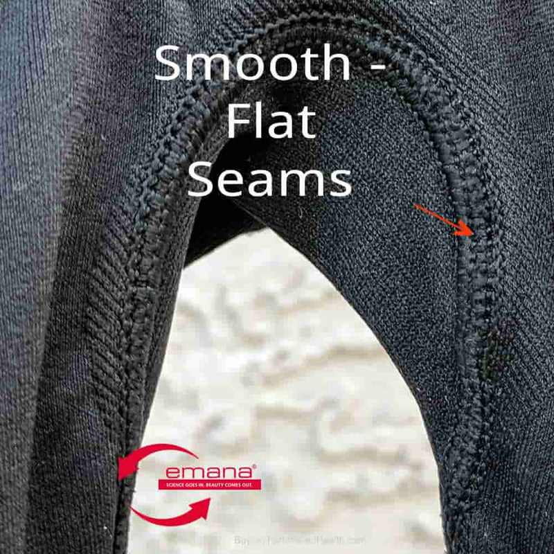 Closeup of Crotch Gusset - Thermal Leggings for Men - Shop for men's leggings online